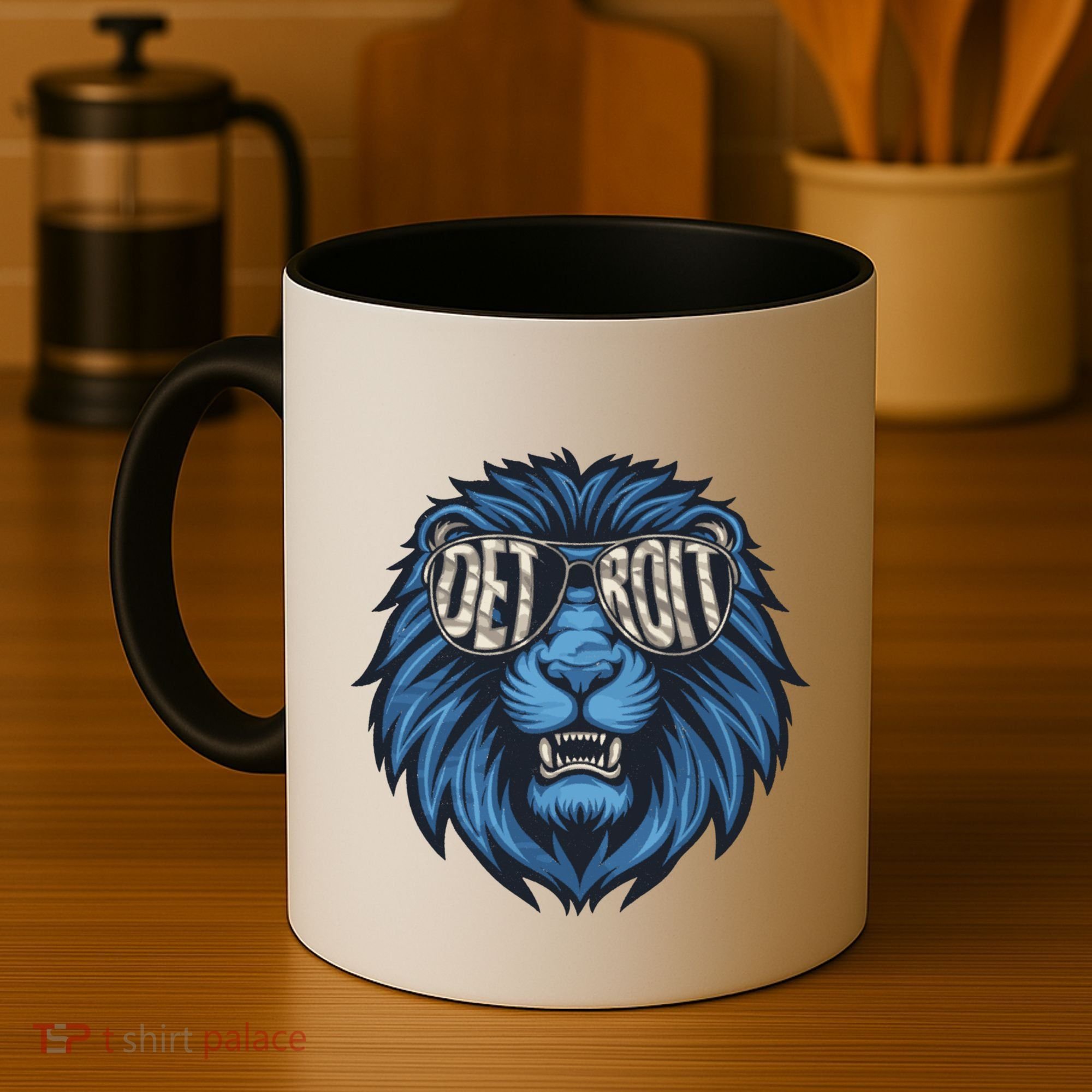 Lions Inspirational Strength And Courage Coffee Mug