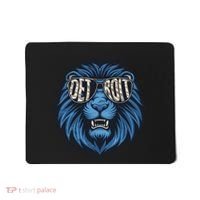 Lions Inspirational Strength And Courage Mousepad thumb 0