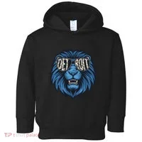 Lions Inspirational Strength And Courage Toddler Hoodie thumb 0