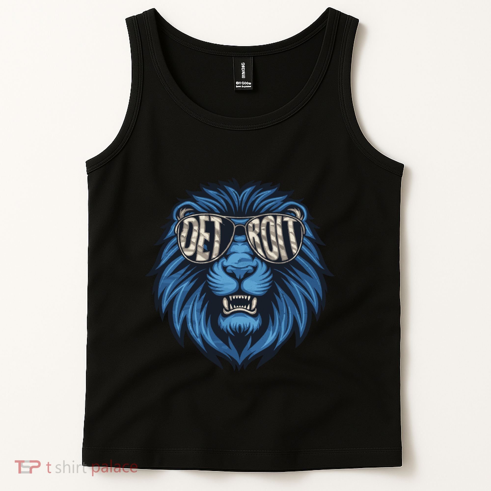 Lions Inspirational Strength And Courage Tank Top