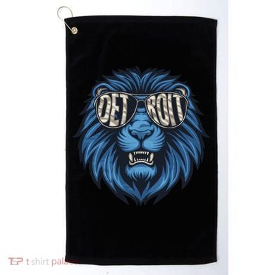 Lions Inspirational Strength And Courage Golf Towel