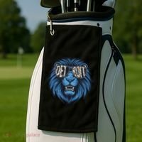 Lions Inspirational Strength And Courage Golf Towel thumb 2