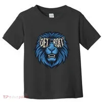Lions Inspirational Strength And Courage Toddler T-Shirt thumb 0