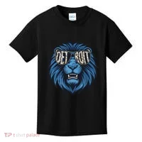 Lions Inspirational Strength And Courage Kids T-Shirt thumb 0