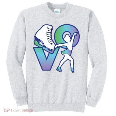 Love Ice Skating Sweatshirt