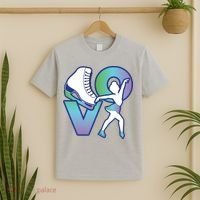 Love Ice Skating T-Shirt thumb 2