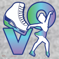 Love Ice Skating Kids T-Shirt thumb 2