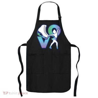 Love Ice Skating Apron