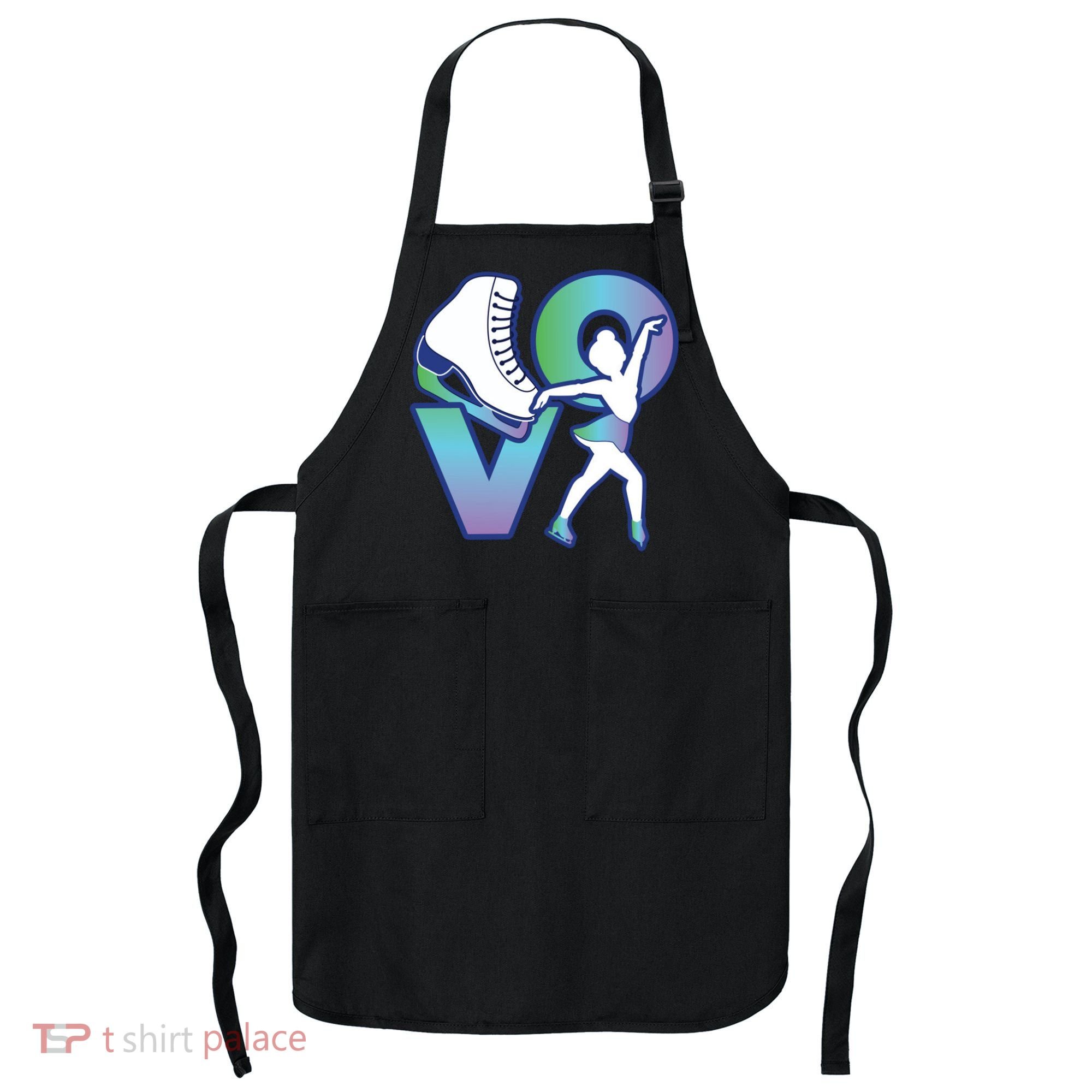 Love Ice Skating Apron