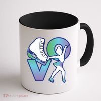 Love Ice Skating Coffee Mug thumb 1