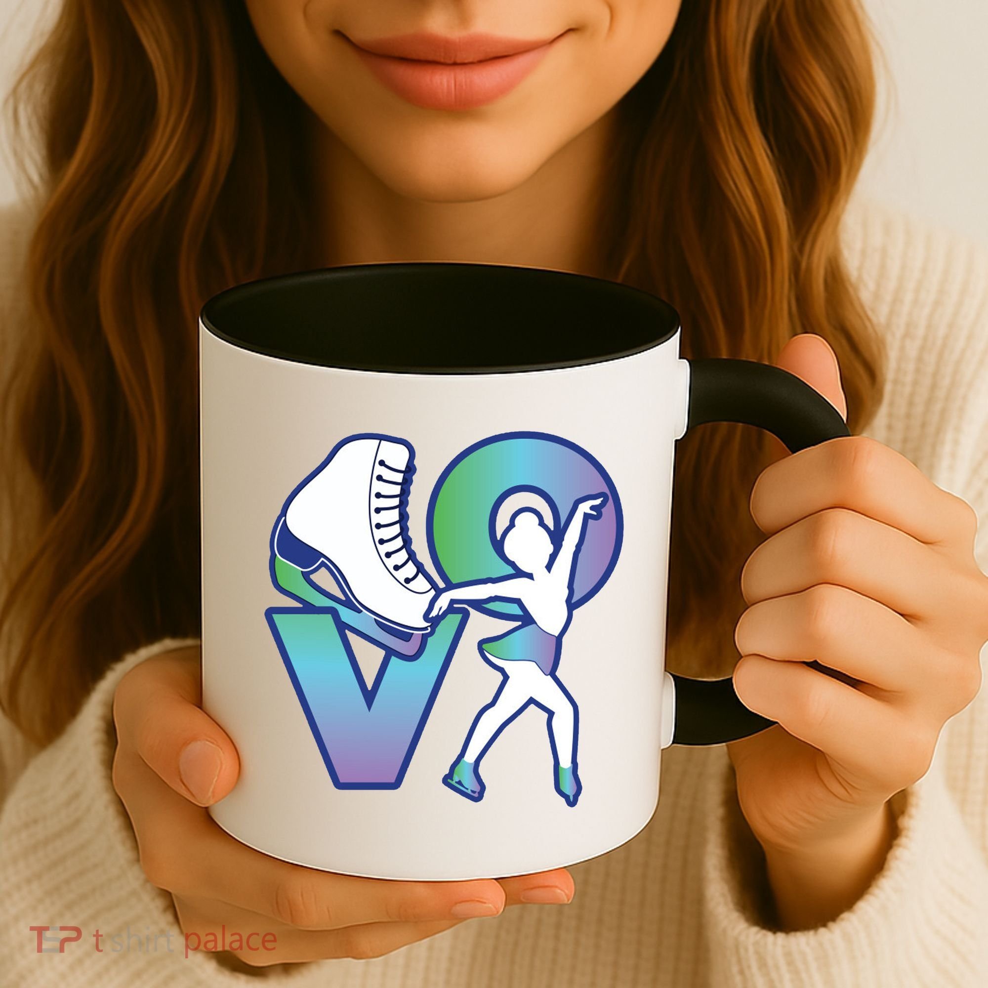 Love Ice Skating Coffee Mug