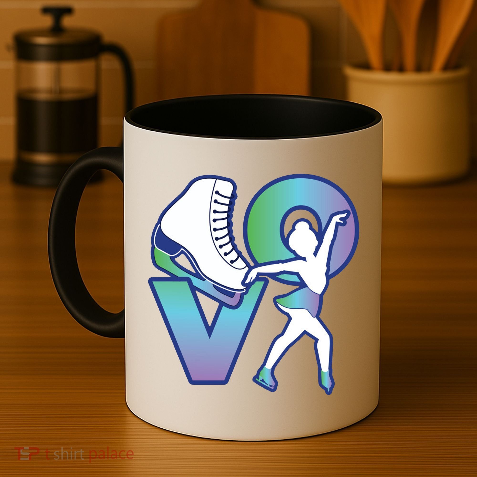 Love Ice Skating Coffee Mug