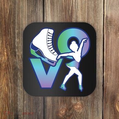 Love Ice Skating Coaster