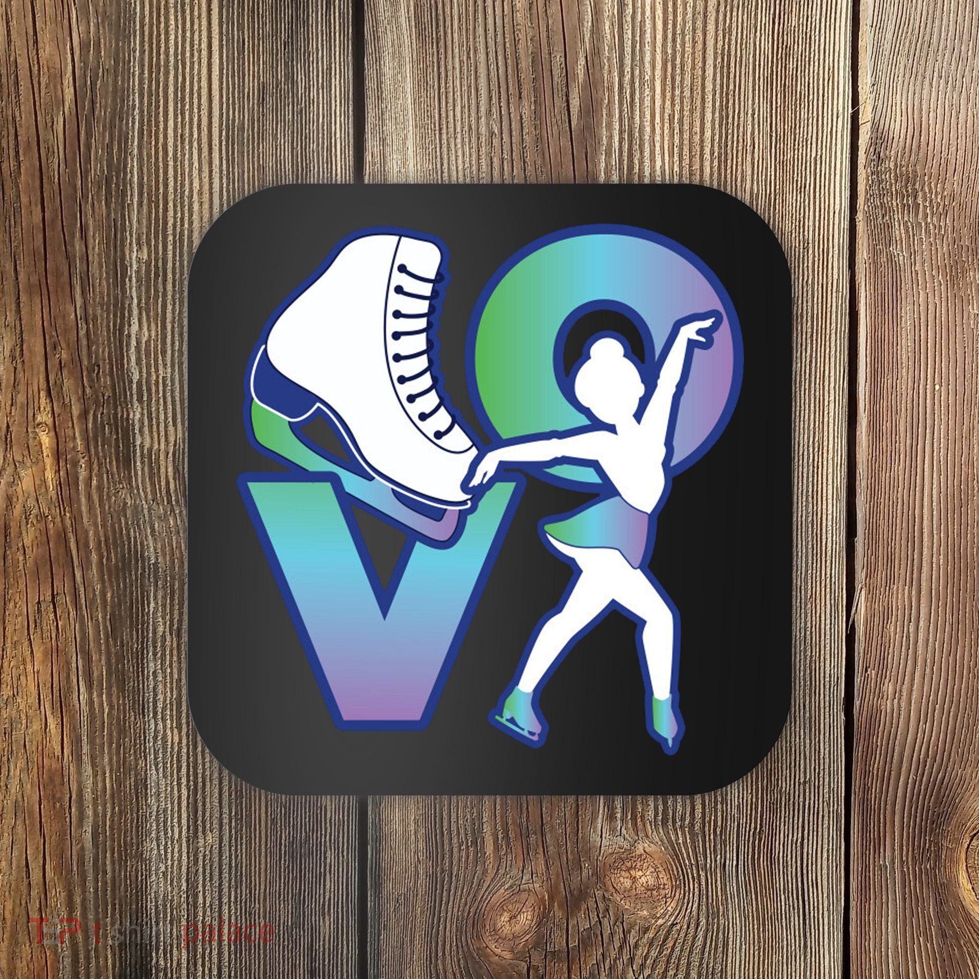 Love Ice Skating Coaster