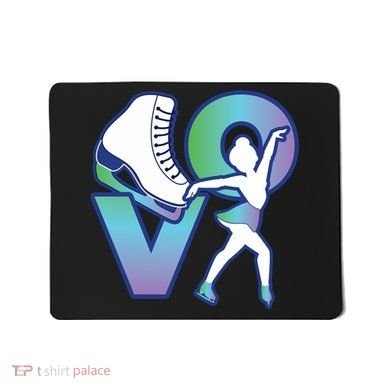 Love Ice Skating Mousepad