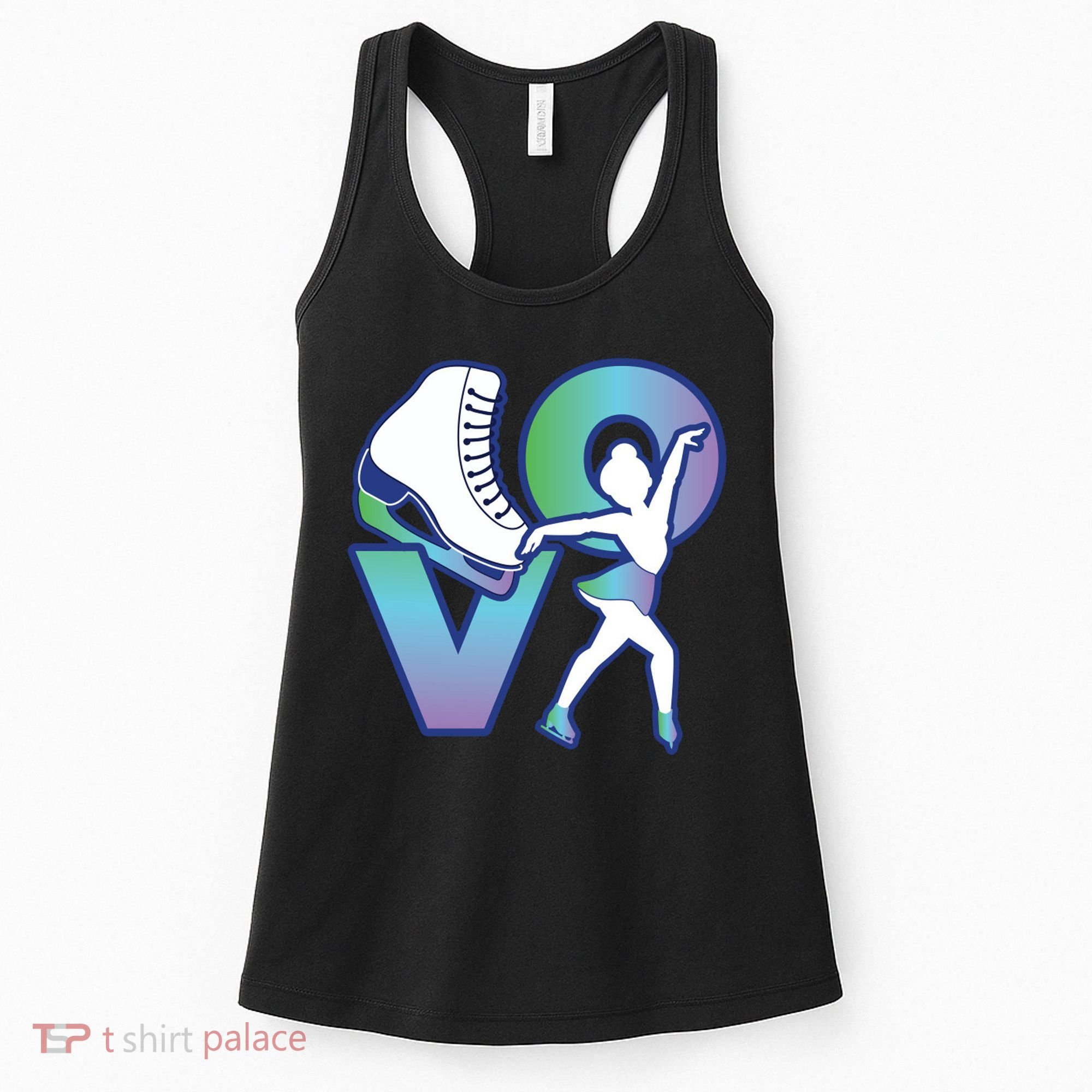 Love Ice Skating Women's Tank Top