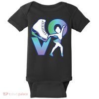 Love Ice Skating Baby Bodysuit thumb 0