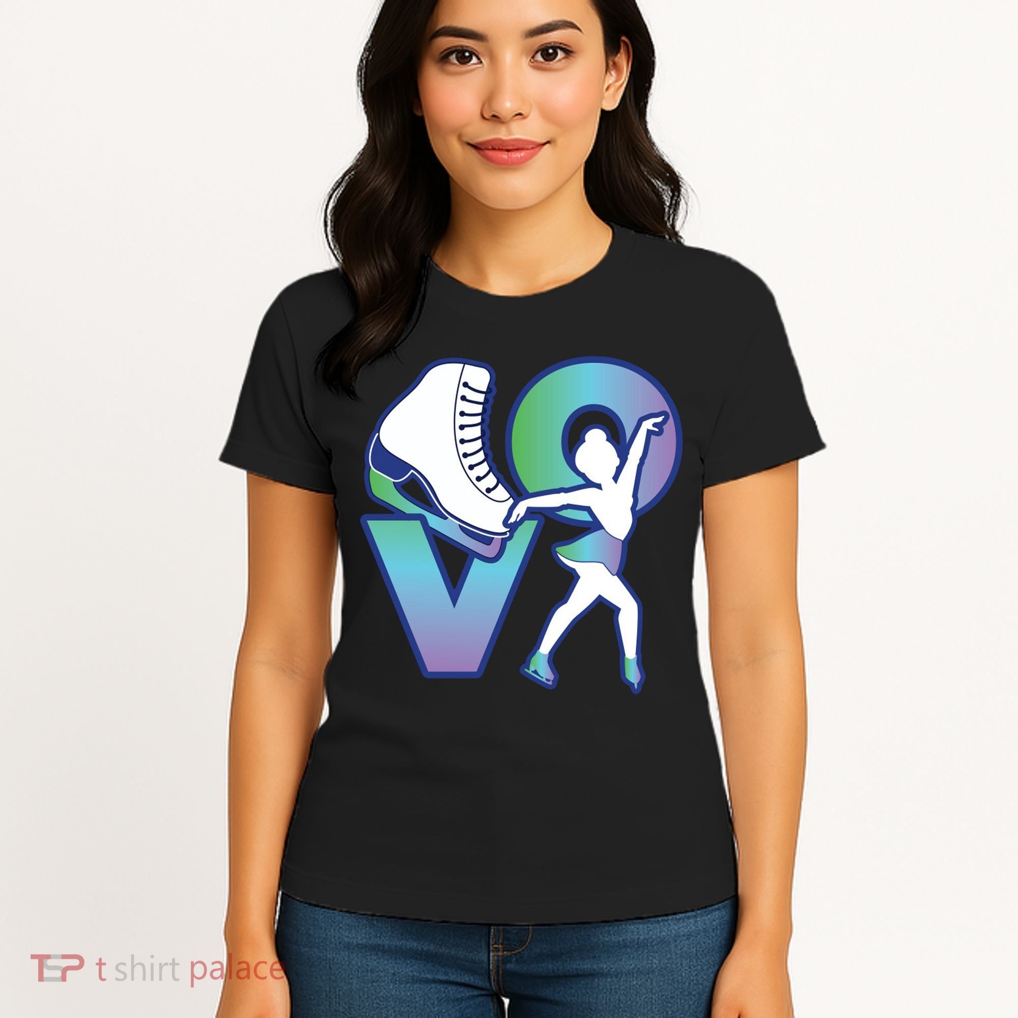 Love Ice Skating Women's T-Shirt
