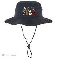 Let It Snow Meaningful Gift Bucket Hat thumb 0