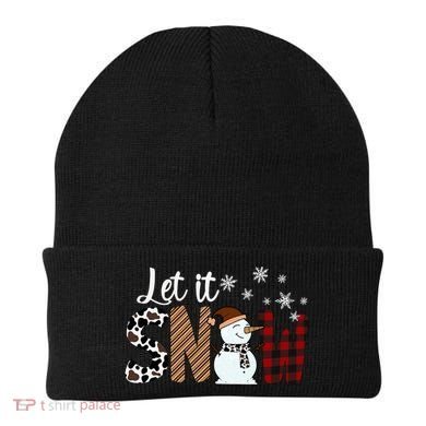 Let It Snow Meaningful Gift Beanie