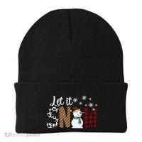Let It Snow Meaningful Gift Beanie thumb 0