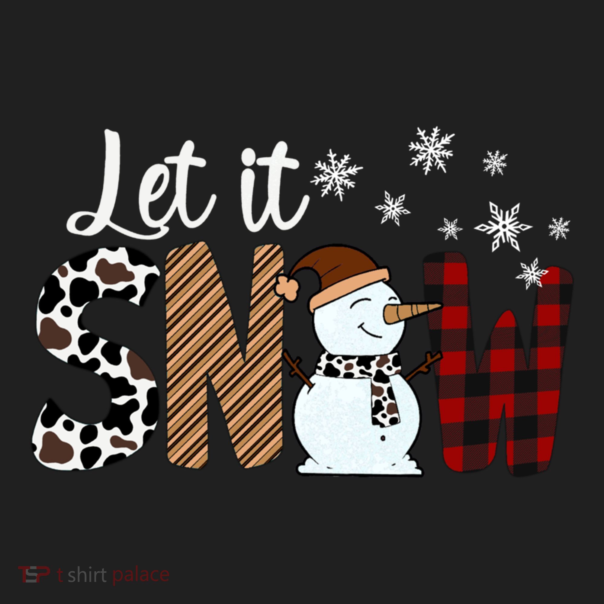 Let It Snow Meaningful Gift Beanie