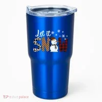 Let It Snow Meaningful Gift Tumbler thumb 0