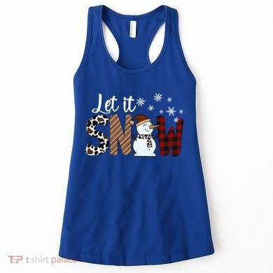 Let It Snow Meaningful Gift Women's Tank Top