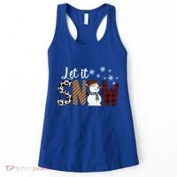 Let It Snow Meaningful Gift Women's Tank Top thumb 0