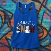 Let It Snow Meaningful Gift Women's Tank Top thumb 3