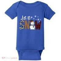 Let It Snow Meaningful Gift Baby Bodysuit thumb 0