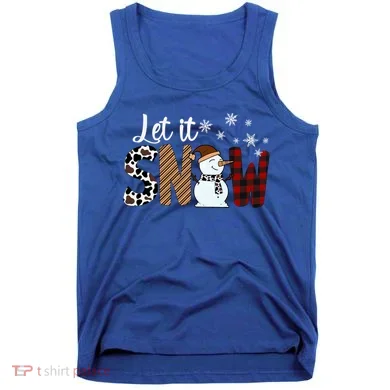 Let It Snow Meaningful Gift Tank Top