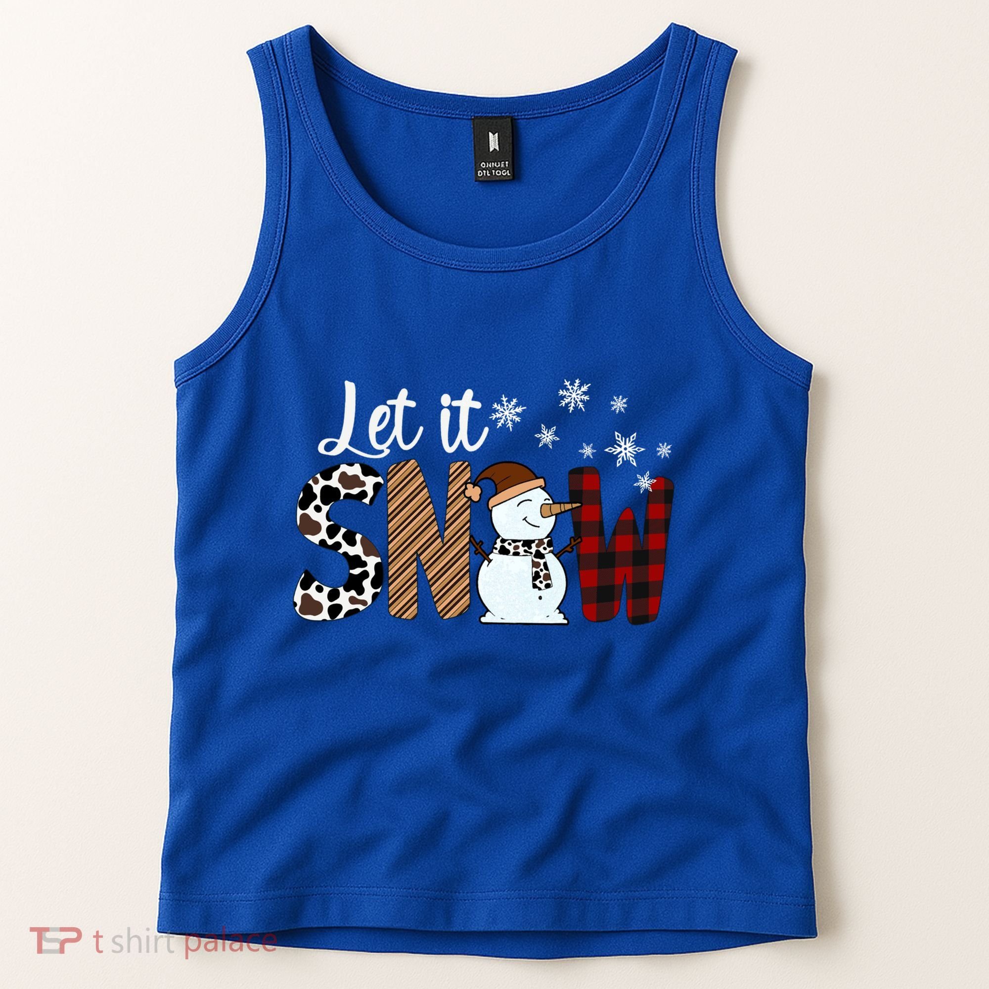 Let It Snow Meaningful Gift Tank Top