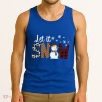 Let It Snow Meaningful Gift Tank Top thumb 3