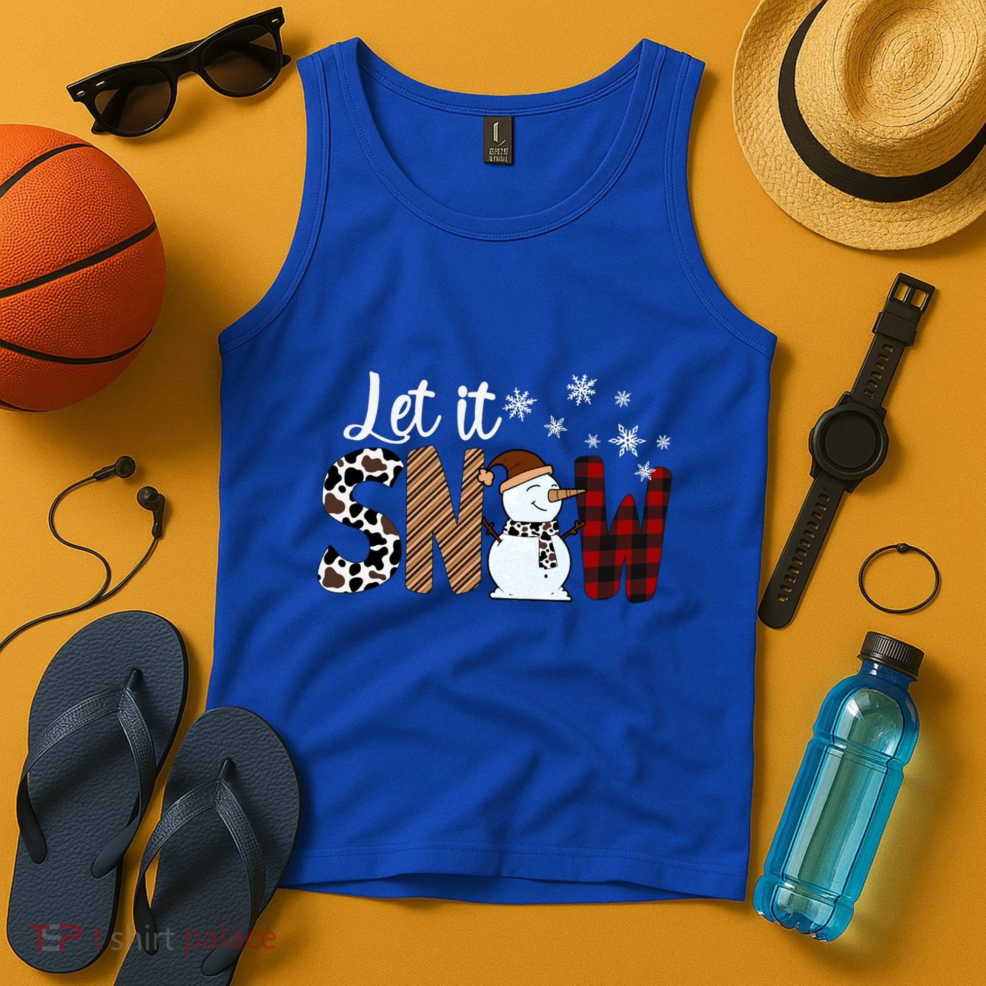 Let It Snow Meaningful Gift Tank Top