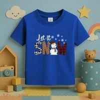 Let It Snow Meaningful Gift Toddler T-Shirt thumb 3