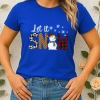 Let It Snow Meaningful Gift Women's T-Shirt thumb 2