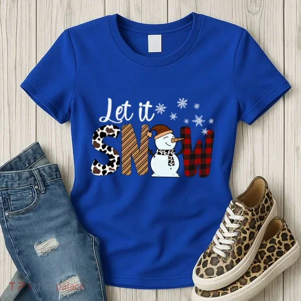 Let It Snow Meaningful Gift Women's T-Shirt