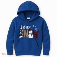 Let It Snow Meaningful Gift Kids Hoodie thumb 0