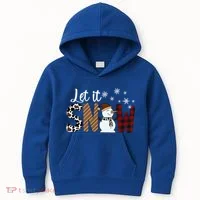 Let It Snow Meaningful Gift Kids Hoodie thumb 0