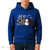 Let It Snow Meaningful Gift Kids Hoodie thumb 4