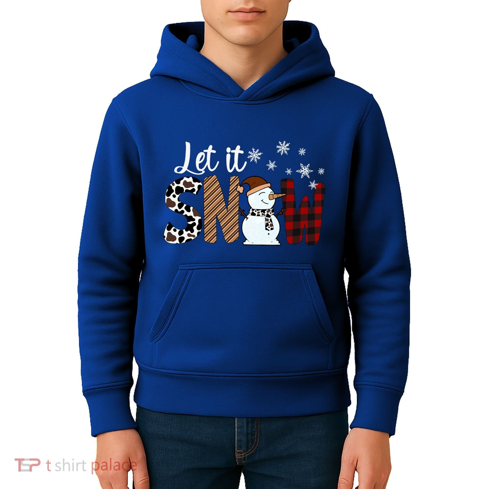 Let It Snow Meaningful Gift Kids Hoodie