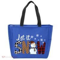 Let It Snow Meaningful Gift Tote Bag thumb 0