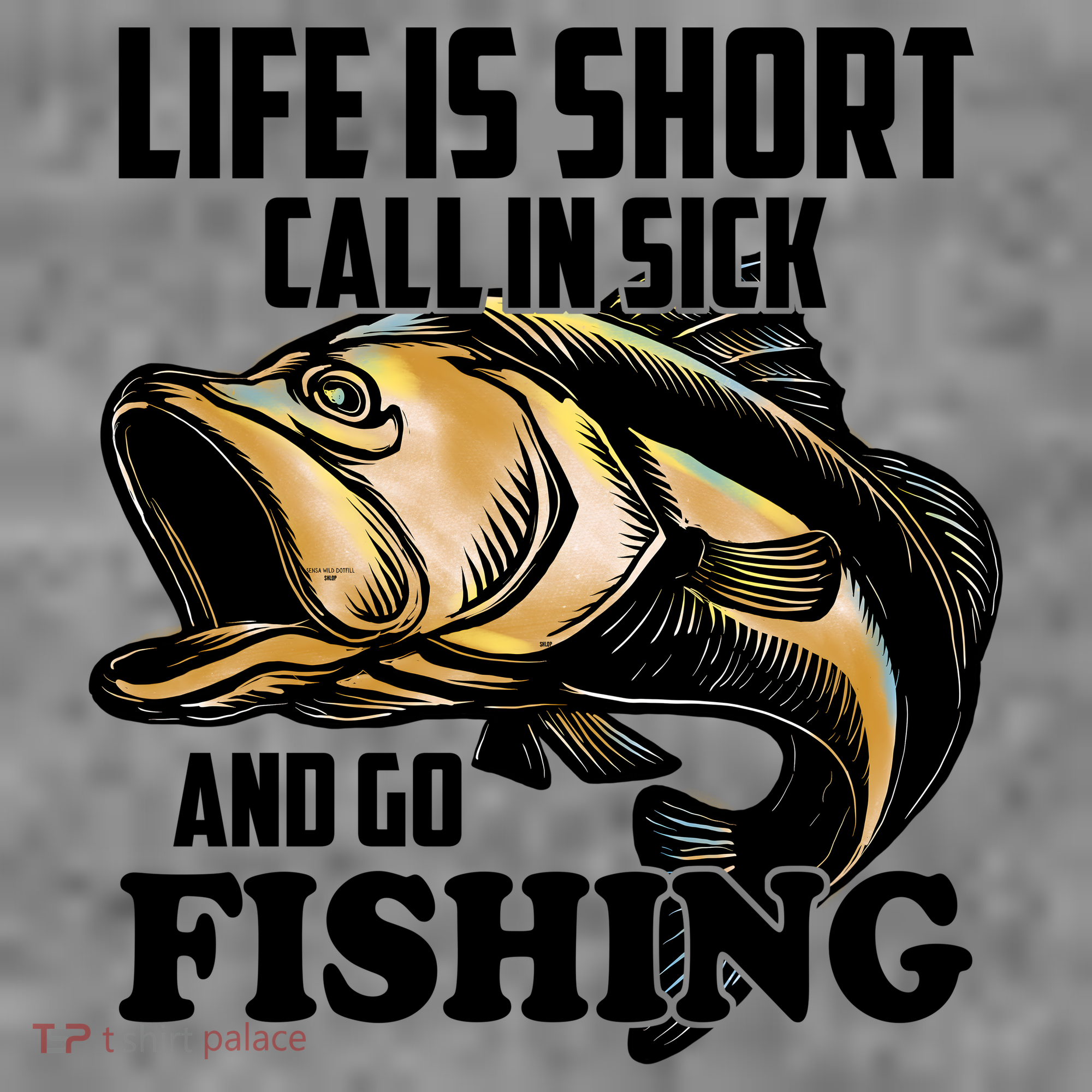 Life Is Short Call In Sick And Go Fishing Women's Hoodie