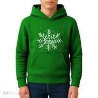 Let It Snow Kids Hoodie thumb 4