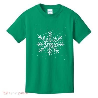 Let It Snow Kids T-Shirt
