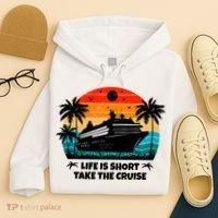 Life Is Short Take The Cruise Funny Cruising Hoodie thumb 4