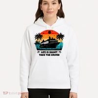 Life Is Short Take The Cruise Funny Cruising Hoodie thumb 5