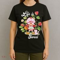 Life Is Sweet Vintage Berry Garden T-Shirt thumb 4