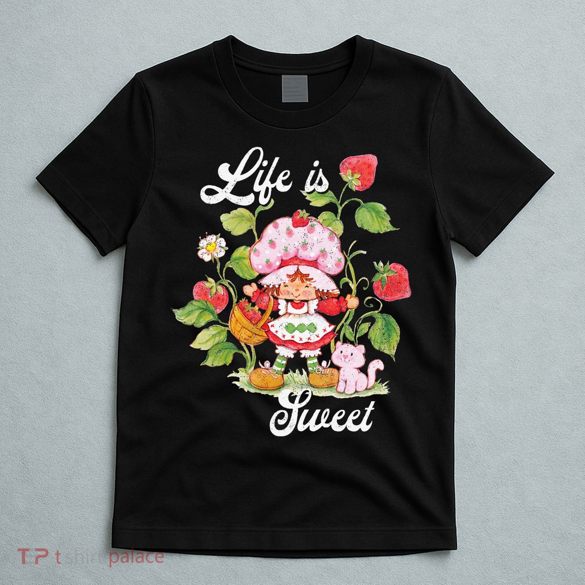 Life Is Sweet Vintage Berry Garden T-Shirt